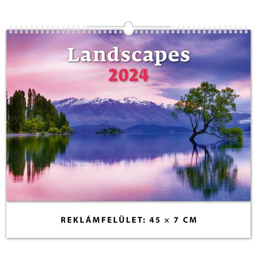 Falinaptár képes 450 × 315 mm Landscapes Dayliner 2024.