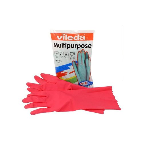 Gumikesztyű L háztartási pár Multipurpose Vileda piros_100154