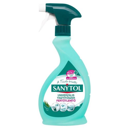 Fertőtlenítő hatású tisztítószer szórófejes 500 ml Sanytol_Eukaliptusz