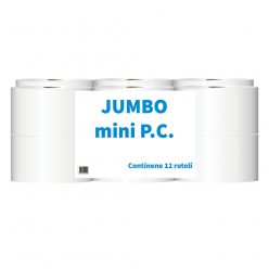   Toalettpapír 2 rétegű közületi 100% cellulóz 150 méter 12 tekercs/csomag Paperblue Jumbo Super Mini_Paperdi