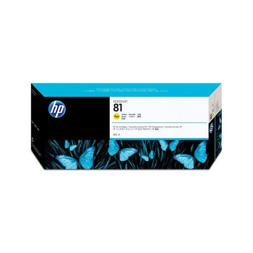 Hp 81/C4933A tintapatron yellow ORIGINAL