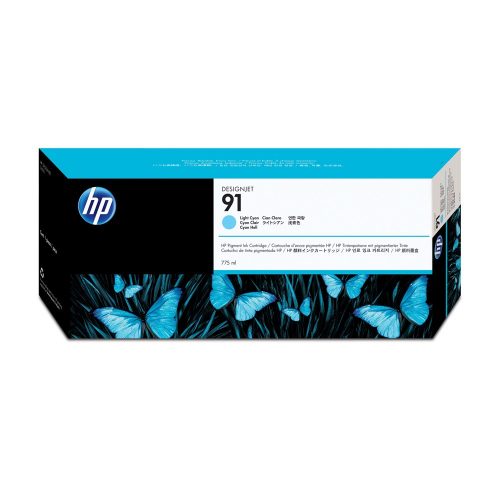 Hp 91/C9470A tintapatron light cyan ORIGINAL