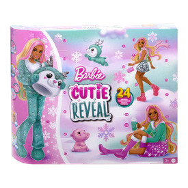 Adventi naptár Barbie Cuti Reveal baba kiegészítőkkel