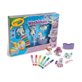 Crayola Washimals Állatkornis játékszett