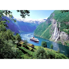 Ravensburger: Puzzle 1 000 db - Norvég fjordok