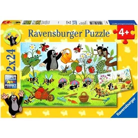 Ravensburger Kisvakond a kertben 2 x 24 db puzzle