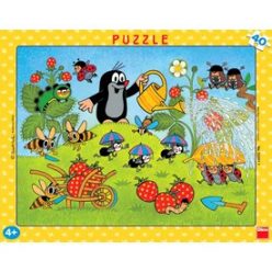 Dino Kisvakond szamócázik 40 darabos puzzle