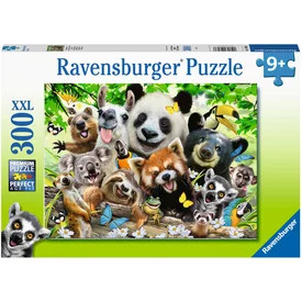 Ravensburger: Puzzle 300 db - Vadvilág-szelfi