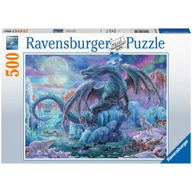 Ravensburger: Puzzle 500 db - Jégsárkány