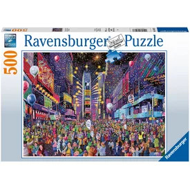 Ravensburger Puzzle 500 db Times Square Szilveszter