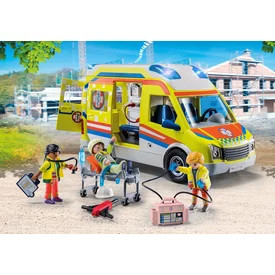 Playmobil City Life 71202 Mentőautó hang- és fényeffekttel