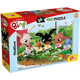 Bing maxi puzzle 24 db-os, 70x50cm, Kertészet