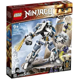 LEGO Ninjago 71738 Zane mechanikus Titánjának csatája