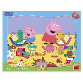 Dino Puzzle 12 db - Peppa