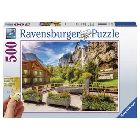 Ravensburger: Puzzle 500 db - Lauterbrunnen