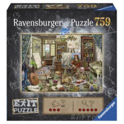 Ravensburger Puzzle Exit 759 db - A művész szobája