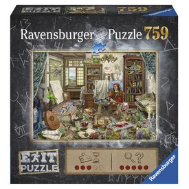 Ravensburger Puzzle Exit 759 db - A művész szobája