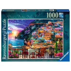 Puzzle 1000 db - Vacsora Positanóban