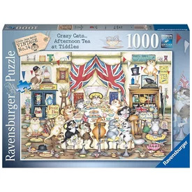 Puzzle 1000 db - Őrült macskák