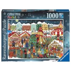 Puzzle 1000 db - Karácsonyi piac