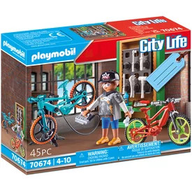 Playmobil: Ajándékszett ""E-bike szerviz""