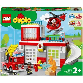 LEGO DUPLO Town 10970 Tűzoltóállomás és helikopter