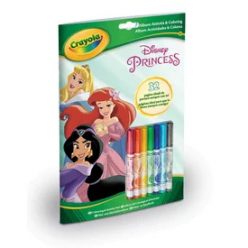 Crayola Disney-hercegnő kifestő és foglalkoztató