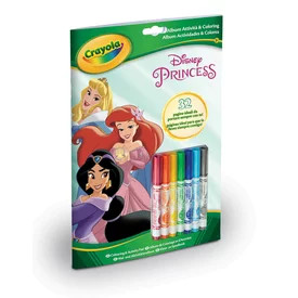 Crayola Disney-hercegnő kifestő és foglalkoztató