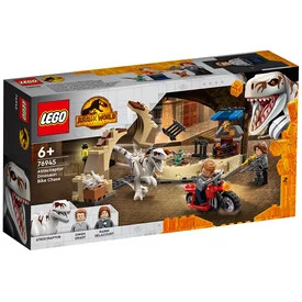 LEGO Jurassic World 76945 Atrociraptor dinoszaurusz: Motoros üldözés