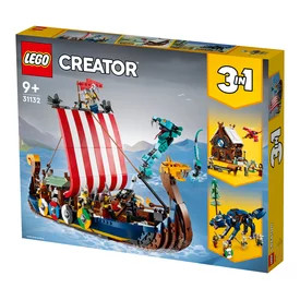 LEGO Creator 31132 Viking hajó és a Midgard kígyó