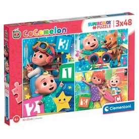 Clementoni 3X48 db-os puzzle Cocomelon