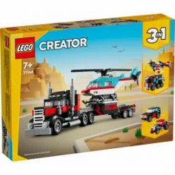 LEGO CREATOR 31146 PLATÓS TEHERAUTÓ ÉS HELIKOPTER