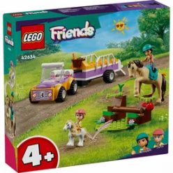 LEGO FRIENDS 42634 LÓ- ÉS PÓNISZÁLLÍTÓ UTÁNFUTÓ