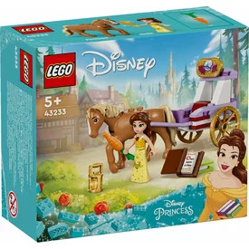 LEGO DISNEY PRINCESS 43233 BELLE MESÉKKEL TELI LOVASKOCSIJA