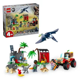 LEGO JURASSIC WORLD 76963 KIS DÍNÓK MENTŐKÖZPONT