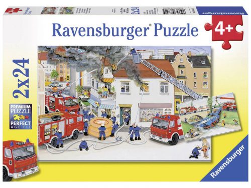 Puzzle 2x24 db - Tűzoltás közben 08851