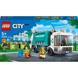 LEGO City 60386 Szelektív kukásautó