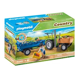 Playmobil: Traktor utánfutóval