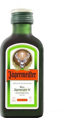 Jagermeister 0,04l mini PAL 35%