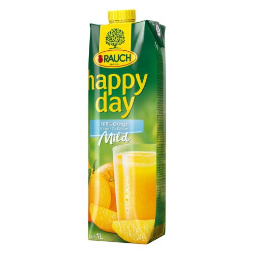 RAUCH Happy Day Narancs Mild+Ca 100% 1l TETRA