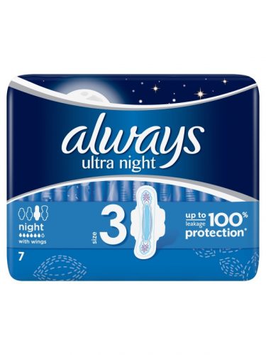 Always Intim betét Ultra Night 7DB