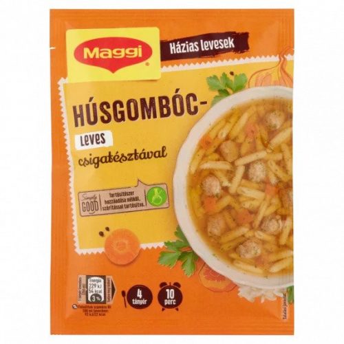 MAGGI HÚSGOMBÓCLEVES CSIGATÉSZTÁVAL 62G