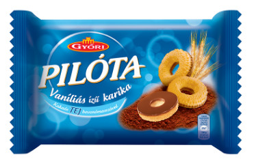 PILÓTA VANÍLIÁS KARIKA TEJ 150G /24/