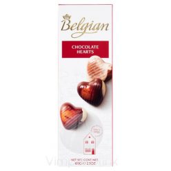 BELGIAN HEARTS HAZELNUT SZÍVDESSZERT 65G