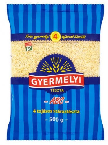 GYERMELYI TÉSZTA 4TOJ.ABC 500G