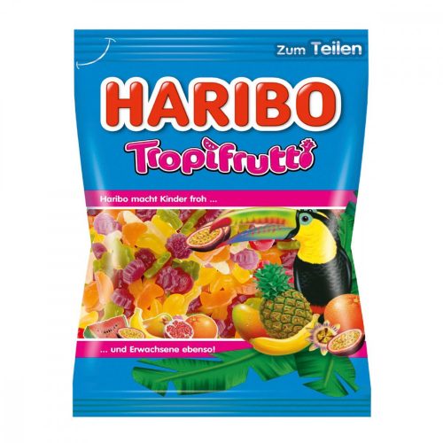 HARIBO TRÓPUSI GYÜMÖLCS GUMICUKOR 100G