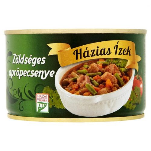 HÁZIAS ÍZ.APRÓPECSENYE ZÖLDSÉGES 400G