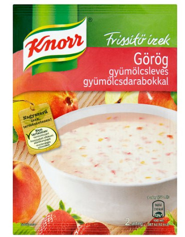 KNORR GÖRÖG GYÜMÖLCSLEVES 54G