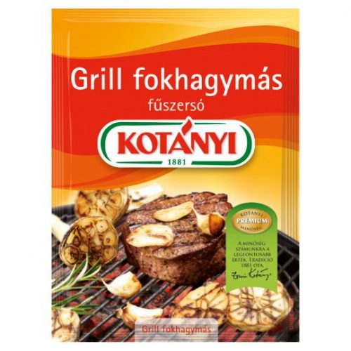 KOTÁNYI GRILL FŰSZERSÓ FOKHAGYMÁS 30G