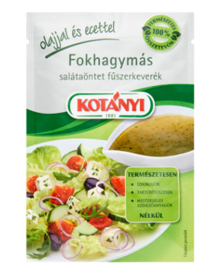 KOTÁNYI SALÁTAÖNTET FOKHAGYMÁS 13G